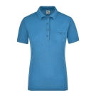 Polo workwear femme avec poche poitrine