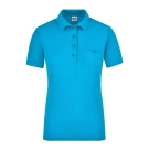 Polo workwear femme avec poche poitrine