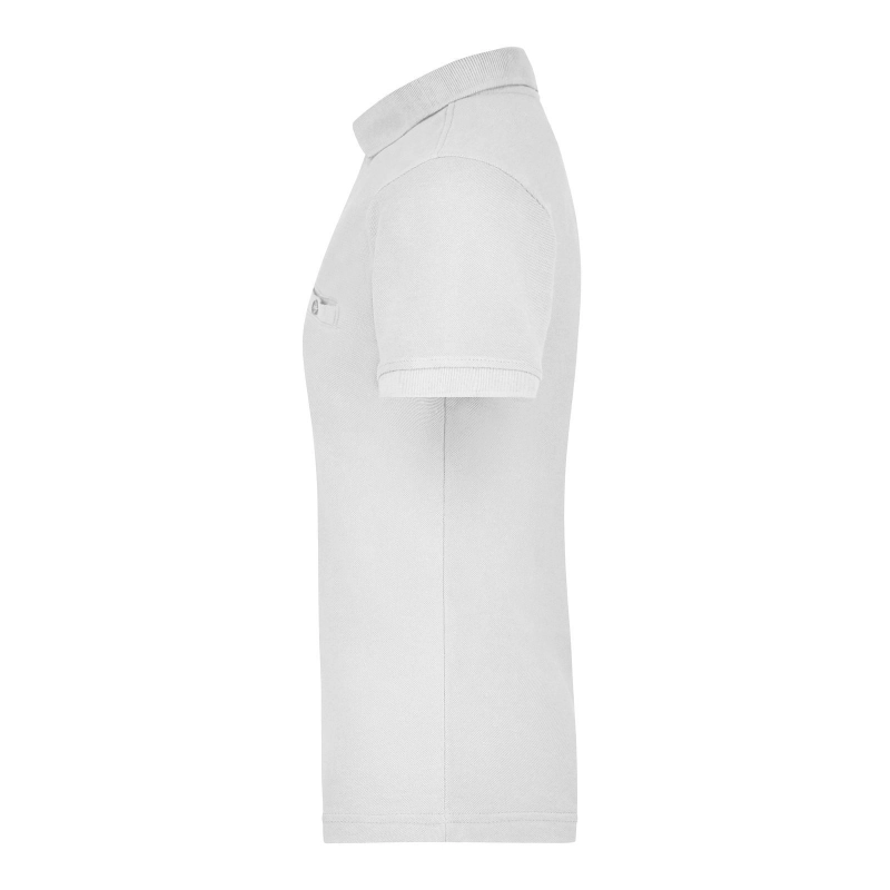 Polo workwear femme avec poche poitrine
