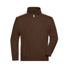 Sweat-shirt workwear demi-zip-Level 2