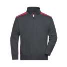 Sweat-shirt workwear demi-zip-Level 2