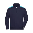 Sweat-shirt workwear demi-zip-Level 2