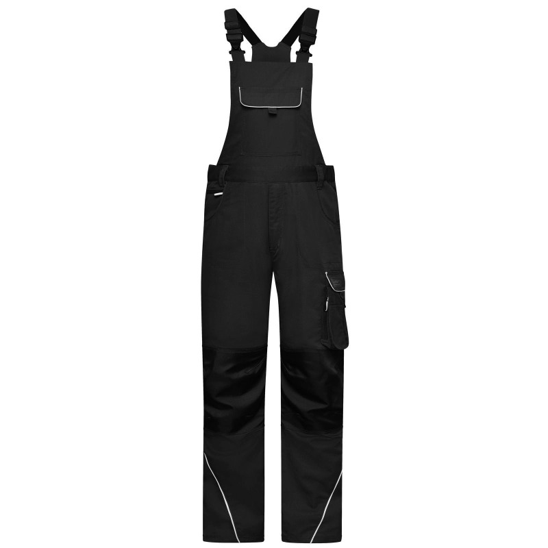 Workwear Pants with Bib - SOLID -