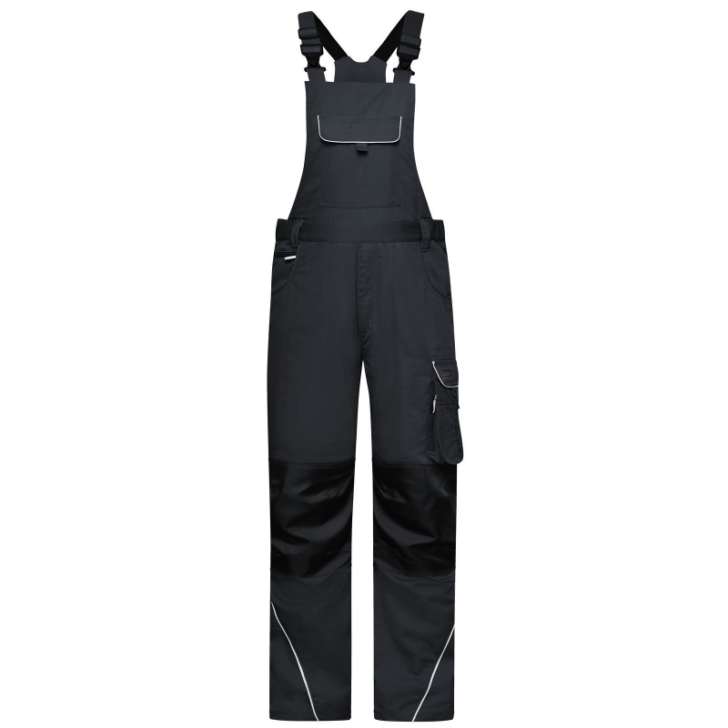 Workwear Pants with Bib - SOLID -