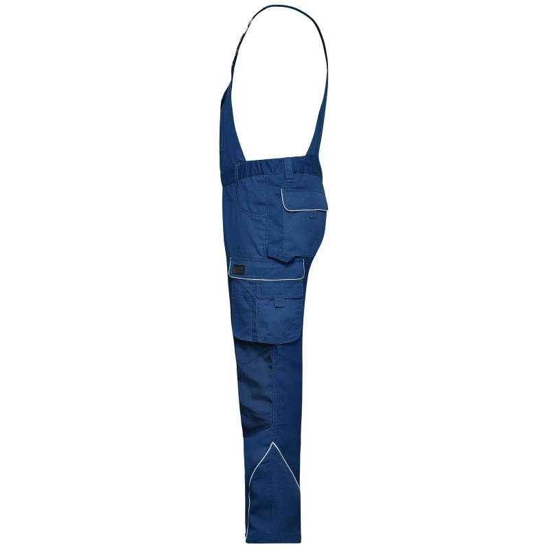 Workwear Pants with Bib - SOLID -