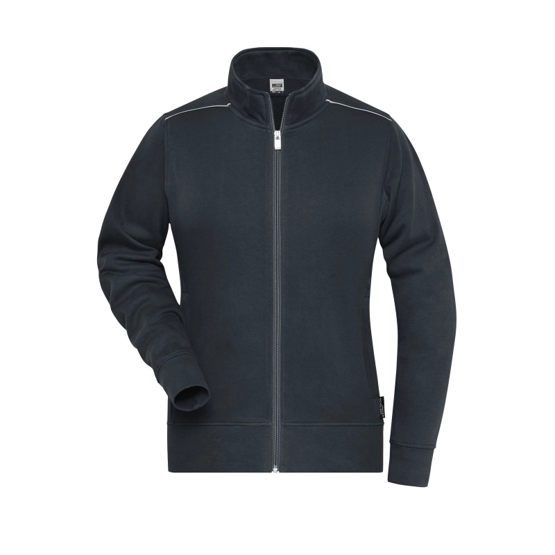 Sweat de travail femme zippé
