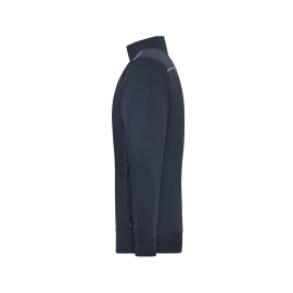 Men's Workwear Sweat-Jacket - SOLID -