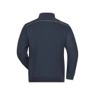 Sweat de travail homme zippé
