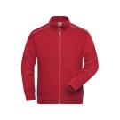 Men's Workwear Sweat-Jacket - SOLID -