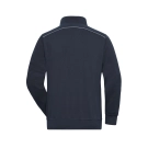 Sweat de travail demi-zippé