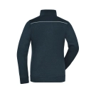 Ladies' Knitted Workwear Fleece Jacket - Solid