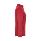 Ladies' Knitted Workwear Fleece Jacket - Solid