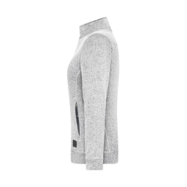 Ladies' Knitted Workwear Fleece Jacket - Solid
