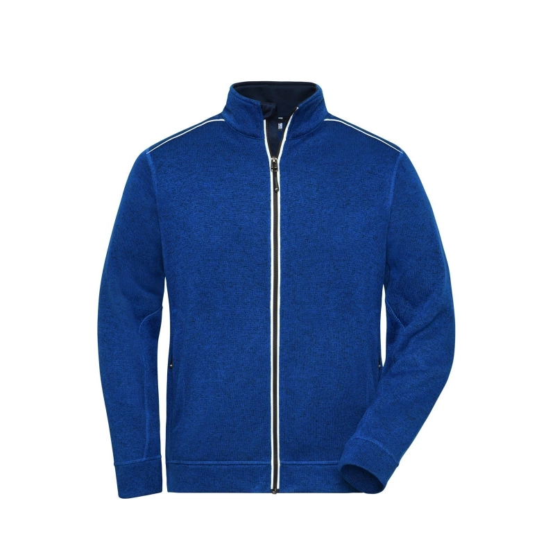 Veste polaire de travail tricot homme