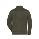 Veste polaire de travail tricot homme