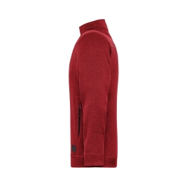Men's Knitted Workwear Fleece Jacket - Solid