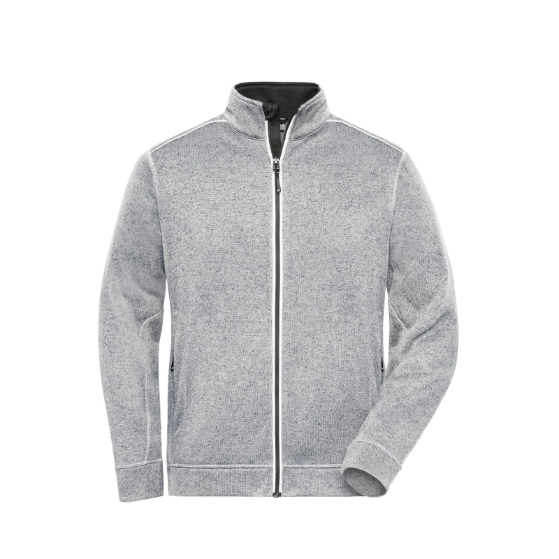 Veste polaire de travail tricot homme