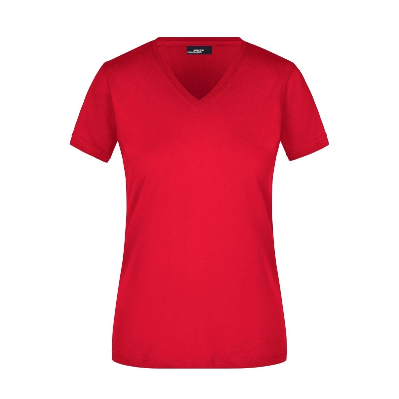 T-shirt Slim fit V femme