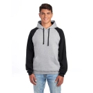 NuBlend Colour Block Raglan Hooded Sweatshirt