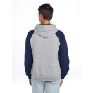 NuBlend Colour-Block Raglan Hooded Sweatshirt