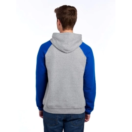 NuBlend Farbblock-Raglan-Kapuzenpullover