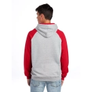 NuBlend Colour Block Raglan Hooded Sweatshirt