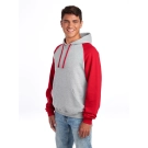 NuBlend Colour Block Raglan Hooded Sweatshirt