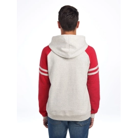 NuBlend Varsity Colour-Block Hooded Sweatshirt