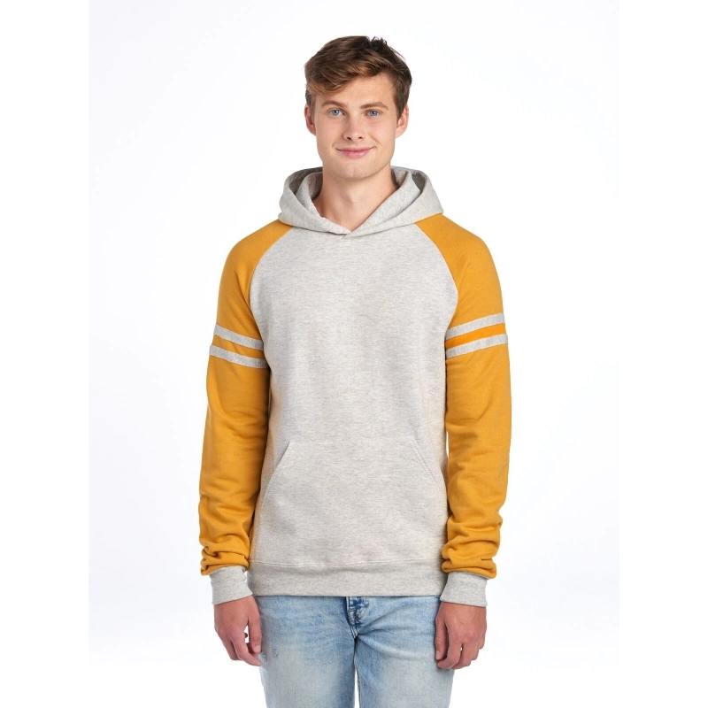 NuBlend Varsity Colour-Block Hooded Sweatshirt