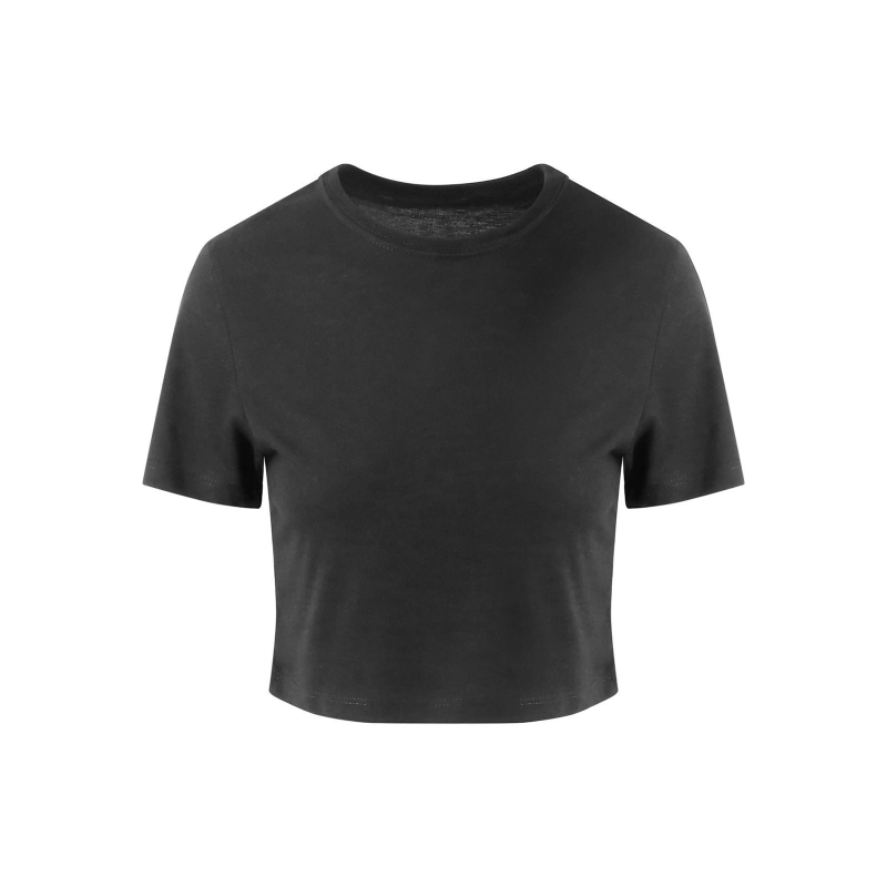 Tri-Blend Cropped T Femme