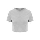 Tri-Blend Cropped T Femme