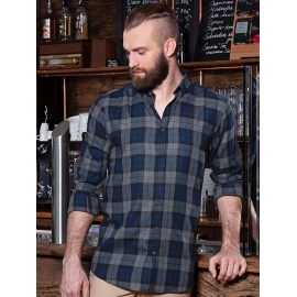 Chemise à carreaux pour hommes Urban-Style