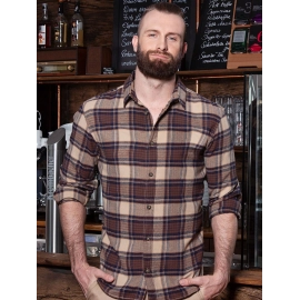 Men's checked shirt Urban-Trend