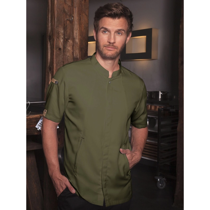 Veste de chef 'Green Generation' manches courtes