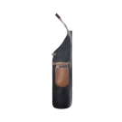 Tablier à bavette en cuir