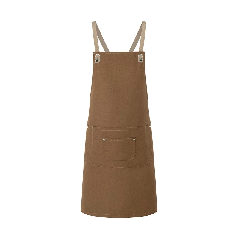 Tablier à bavette Urban-Nature avec bretelles croisées et gr