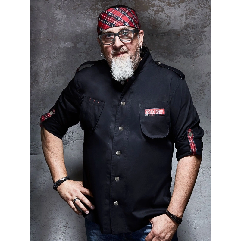 Veste de cuisine Raw-Draft ROCK CHEF®-Stage2