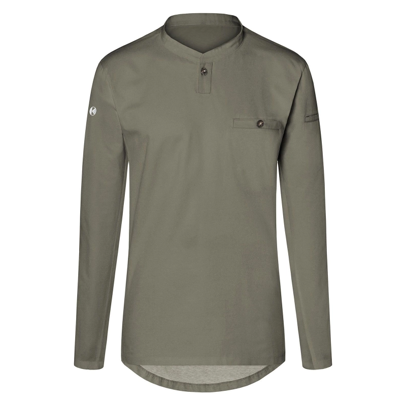 Chemise de chef manches longues