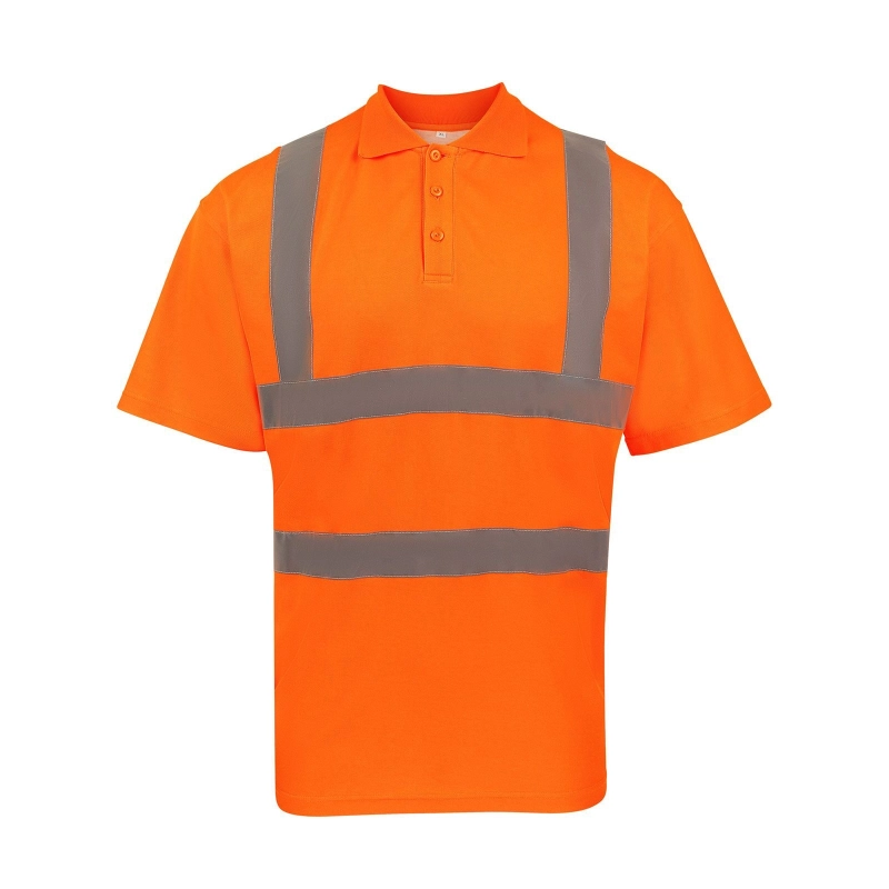 Hi-Viz' Poly-Cotton Polo