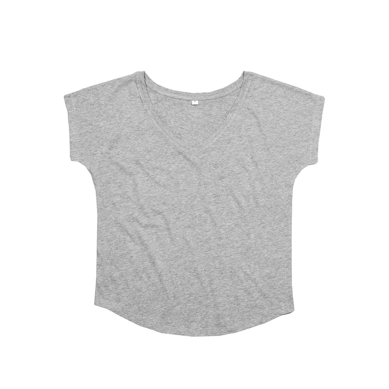 Loose Fit V Neck T femme
