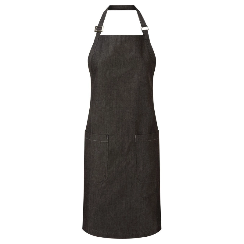Organic Denim Fairtrade Bib Apron