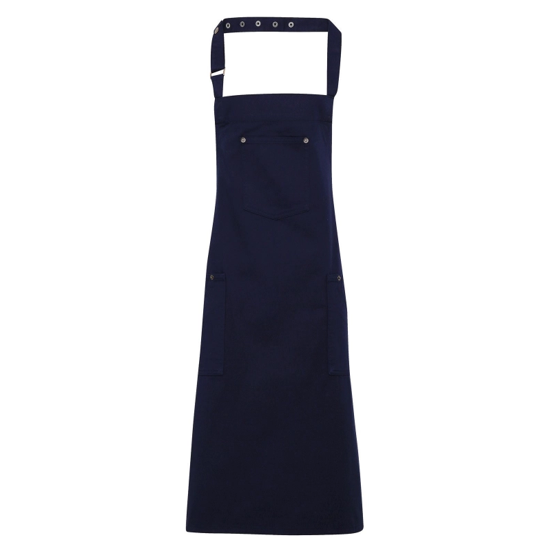 Cotton Chino Bib Apron