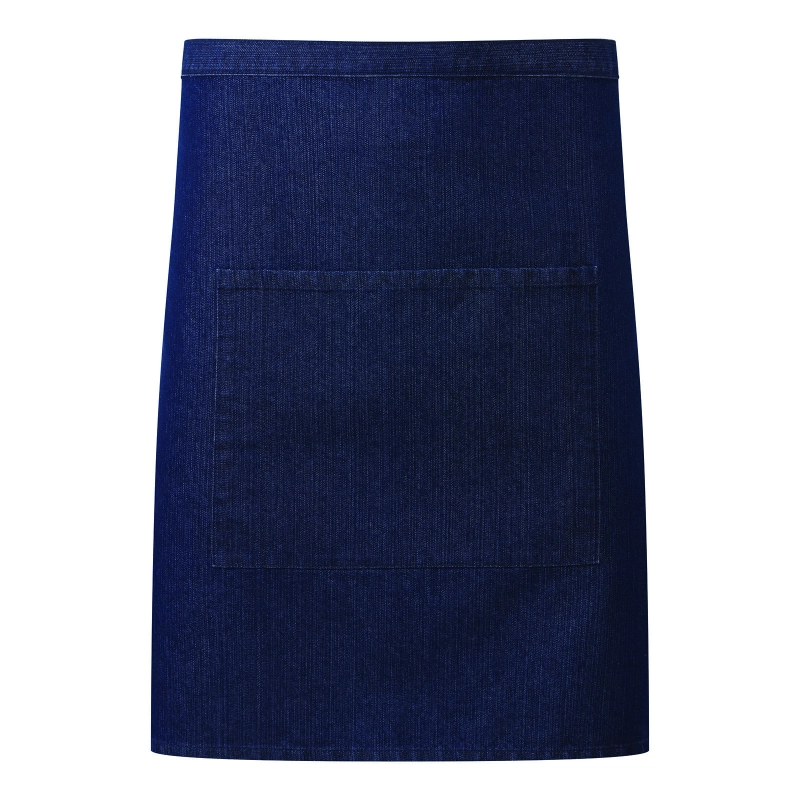 'Colours' Mid Length Apron With Pocket