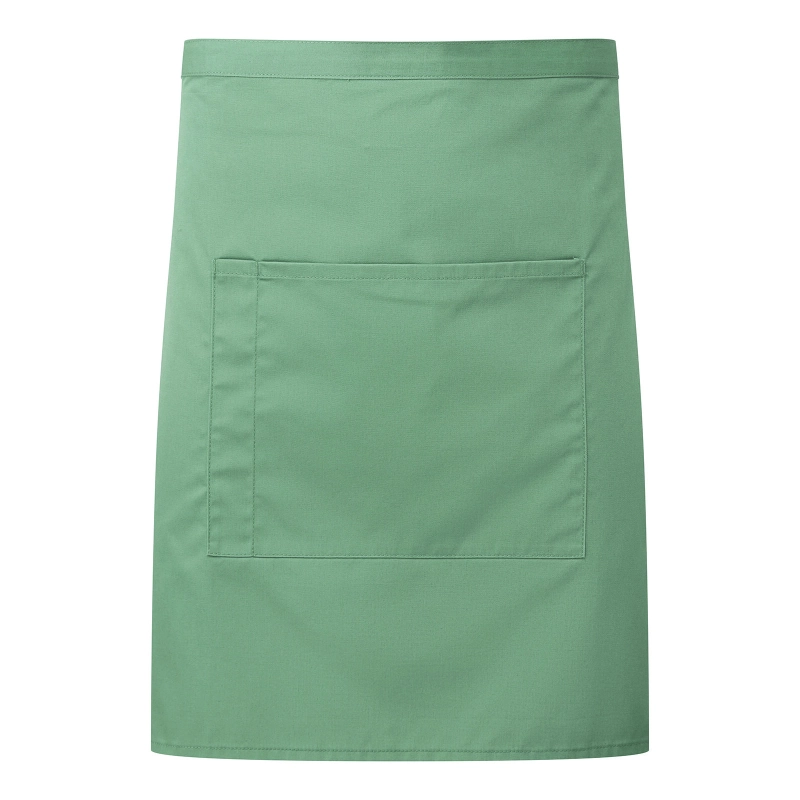 'Colours' Mid Length Apron With Pocket