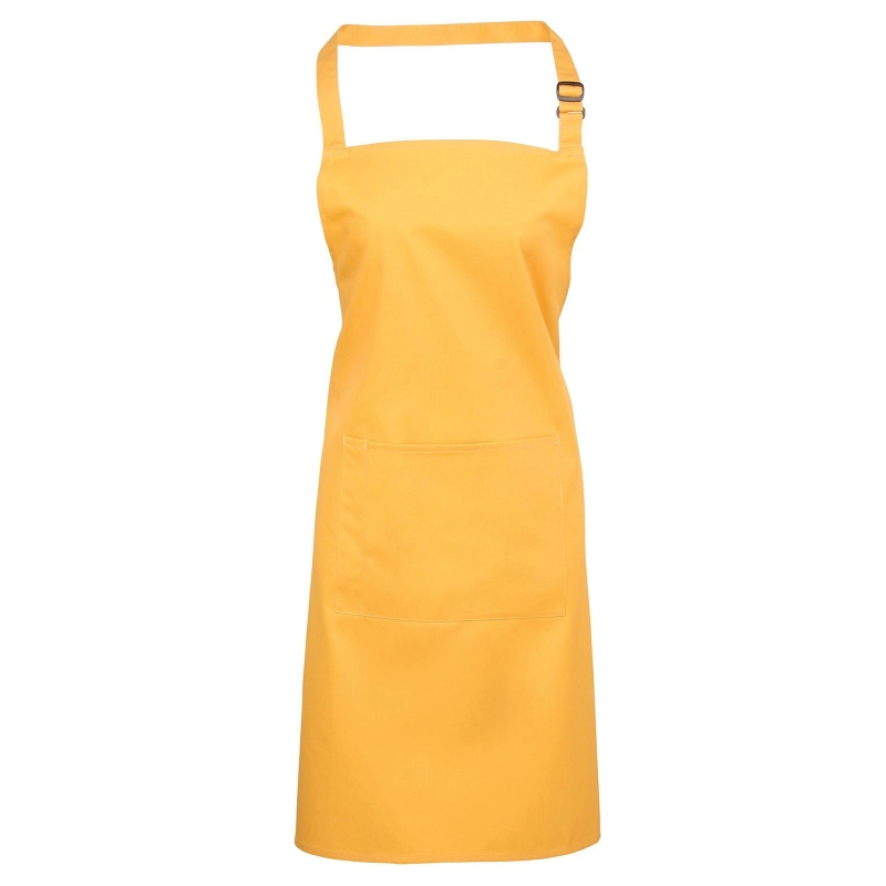 Colours Bib Apron With Pocket