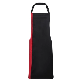 Contrast Bib Apron