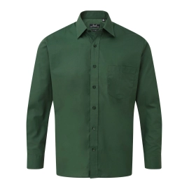 Chemise Popeline Manches Longues