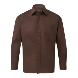 Men's Long Sleeve Poplin Shirt