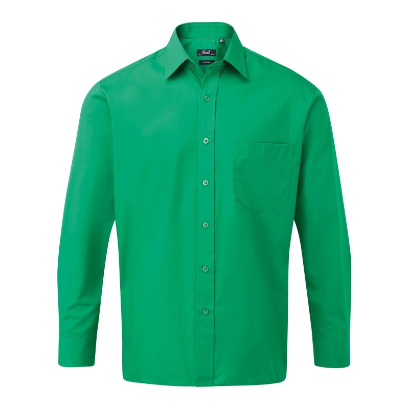 Chemise Popeline Manches Longues