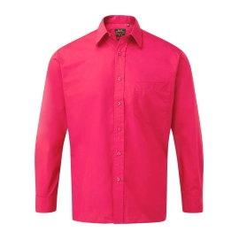 Men's Long Sleeve Poplin Shirt